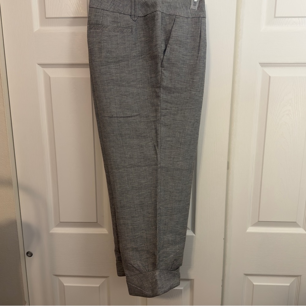 Lane Bryant “Icon” Cuffed Tweed Crop Size 18 Women’s Plus NWT
